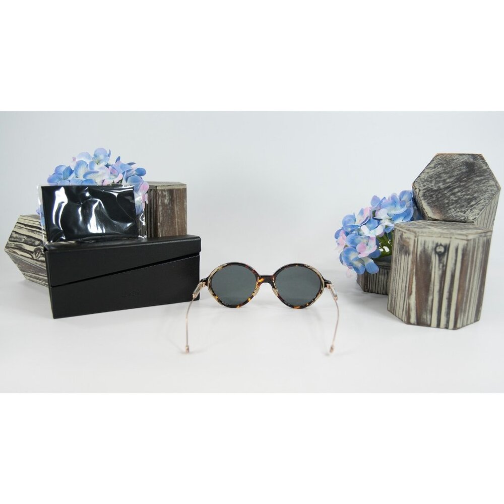 Christian Dior OX3TH Umbrage Tortoise Rose Tropical Gold Sunglasses NWT Case - Picture 4 of 7